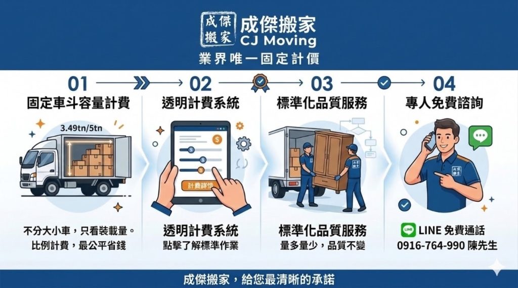 業界唯一固定計價